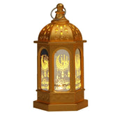 Huitich Ramadan LED lantern decoration glowing with festive lantern light assorted colors design